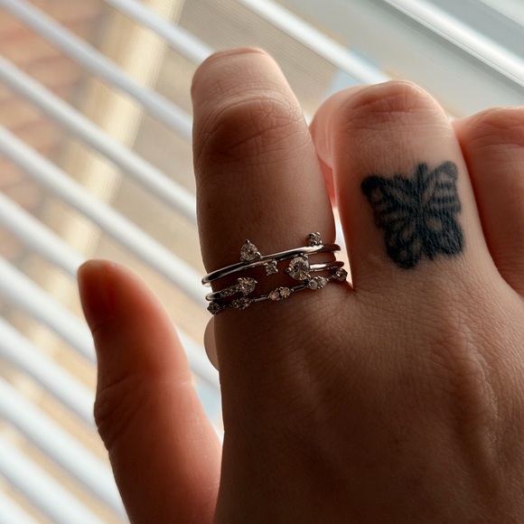 Bomb Party size 10 ring set - Picture 2 of 3